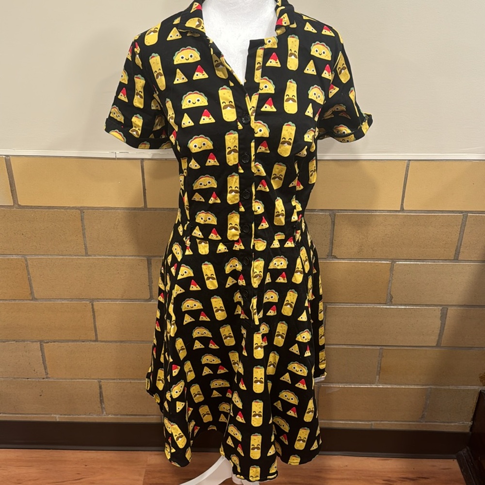 Eva Rose Taco shirt dress 2X